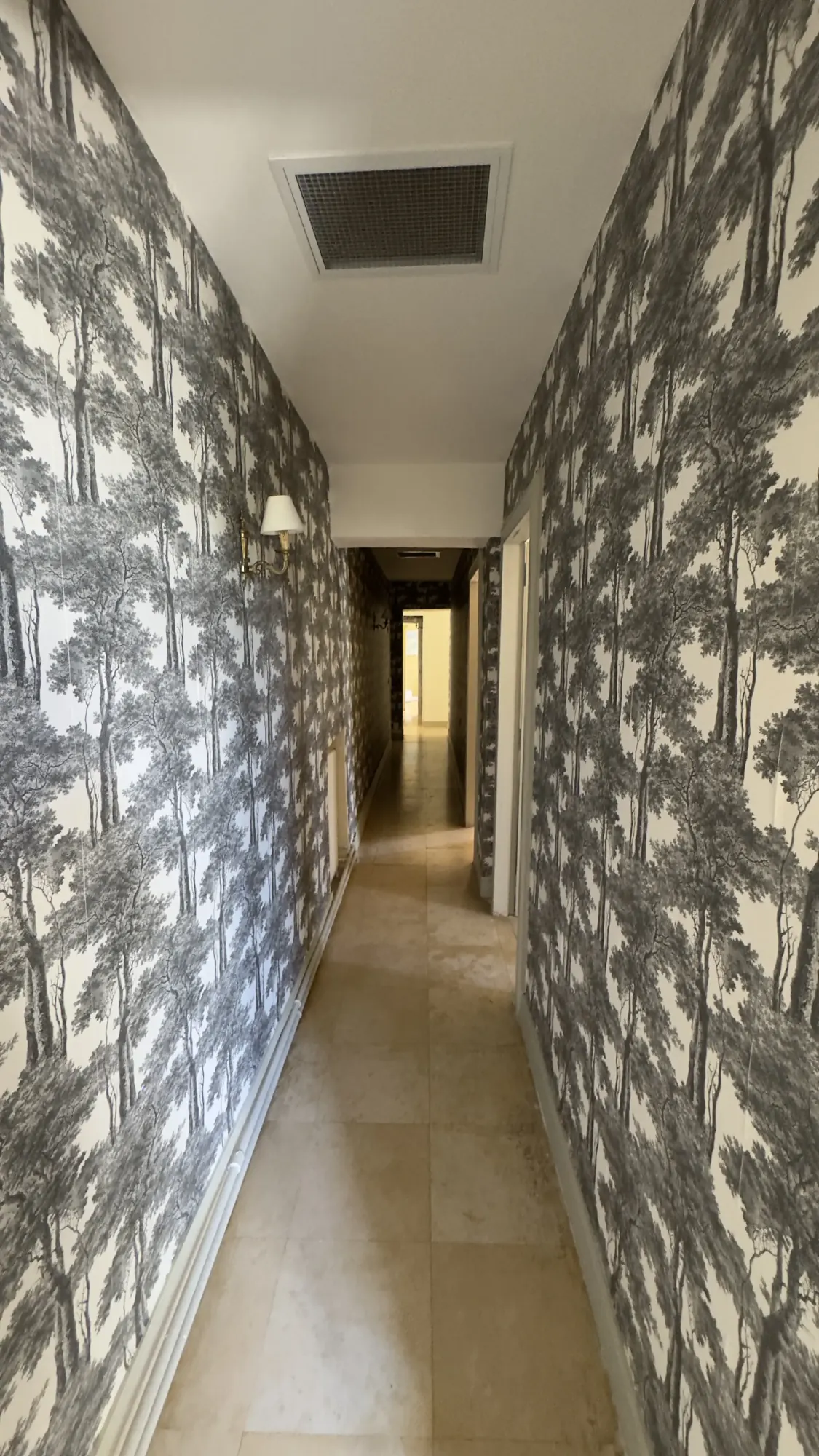 Le couloir de l'étage